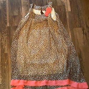 Girls cheetah dress
